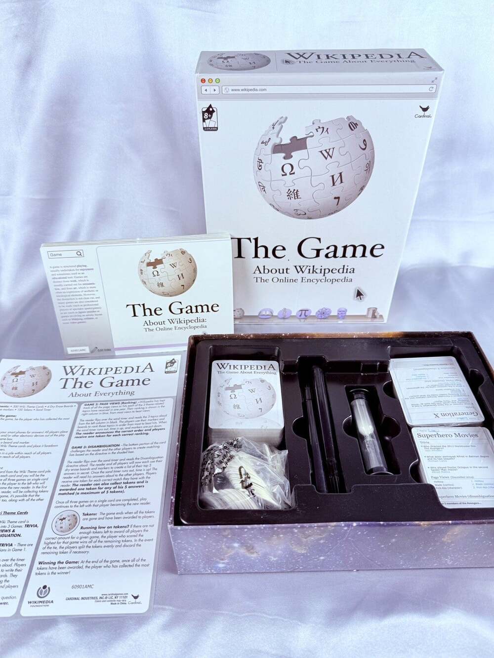 Wikipedia The Game About Everything Knowledge Family Game Toys Fun 60901AMC